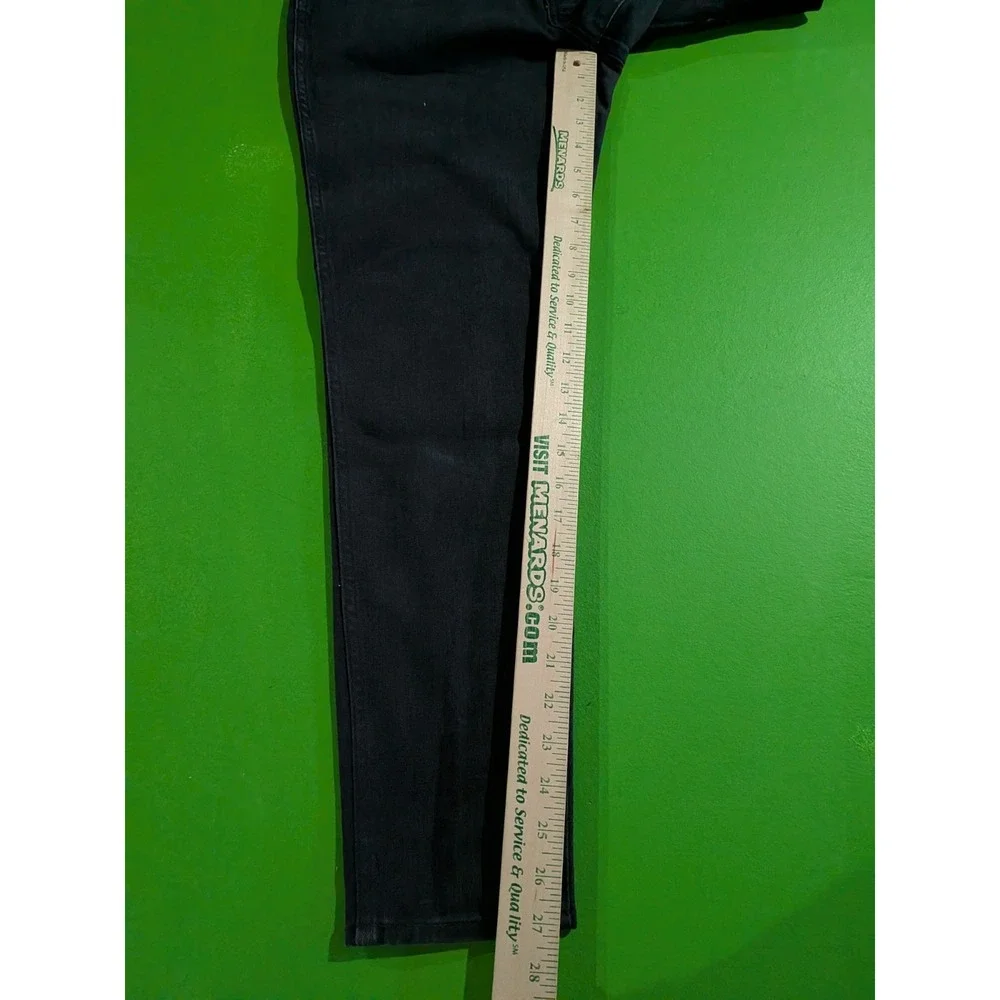 Madewell Jeans Women's Size 30 Mid Rise Roadtripper Skinny Jean Black‎